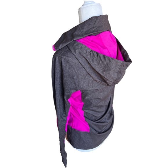 Lululemon Hot Pink and Grey Zip Jacket Size 6 - Picture 5 of 5